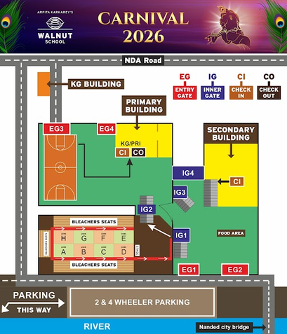 Walnut School Campus Map